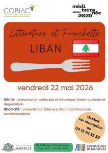 Affiche Littérature et fourchette- 22 mai 2026